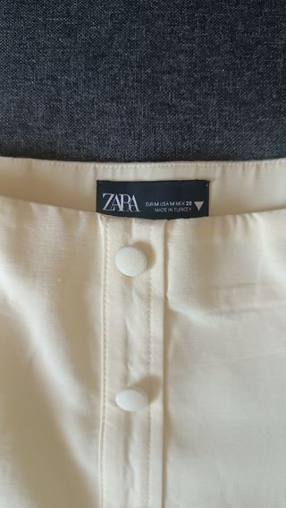 Mini falda Zara amarilla - Talla M