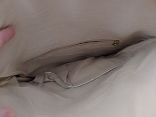 Bolso bandolera plateado