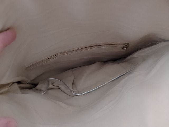 Bolso bandolera plateado