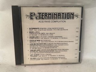 CD EXTERMINATOR ACID RAVE COMPILATION 1993