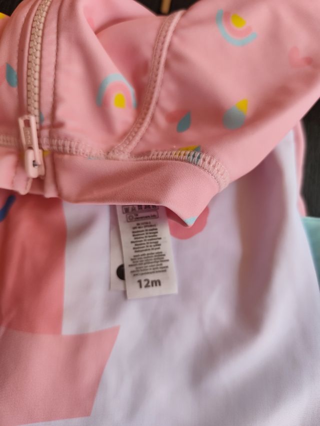 Bañador bebé 12m unicornio