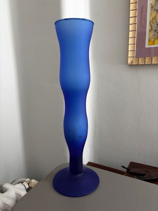 Jarrón azul - Decoración hogar