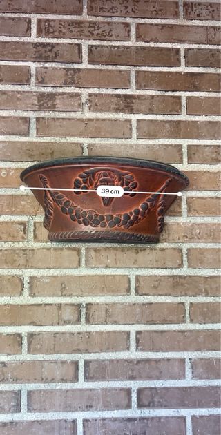 Macetero Pared - Terracota