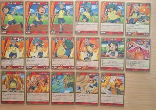Cartas Inazuma Eleven Y2 completas