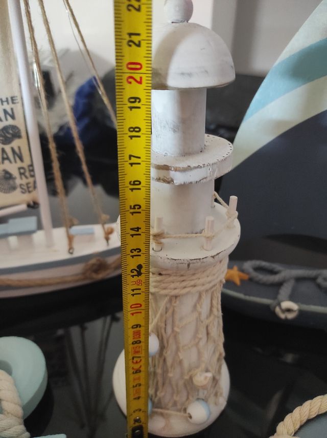 Atrezzo Fotografia Decoración Náutica: Barco, faro