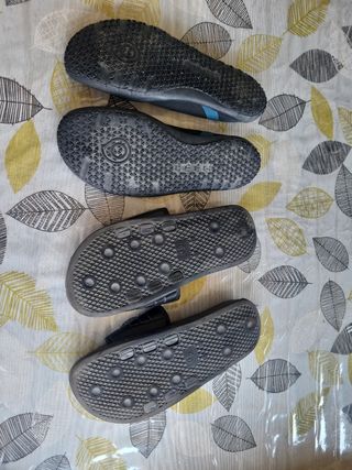 Escarpines Subea & Chanclas Kappa N°43