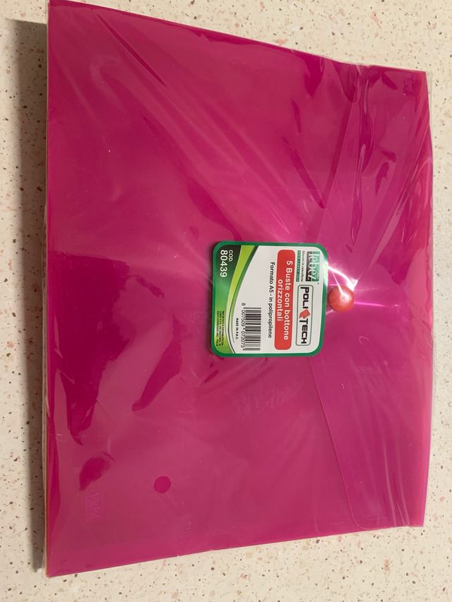 Buste con bottone A5