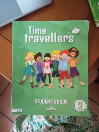 Libro inglés Time Travellers 3º Primaria