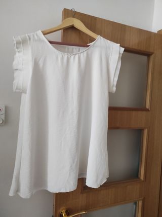 Blusa blanca - Talla única