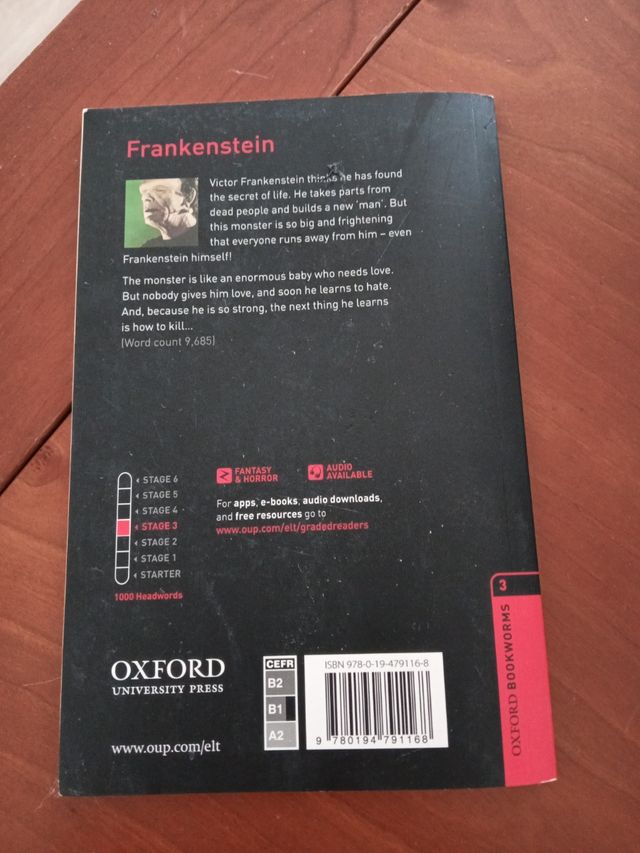 Oxford Bookworms Library: Level 3:: Frankenstei...