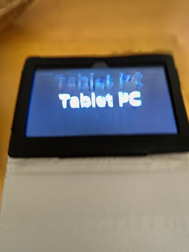 Tablet 7" negra - funda