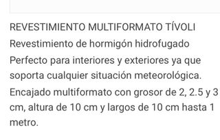 Revestimiento Tivoli imitación piedra (1m2)