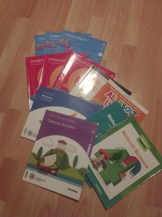 Libros cuarto de primaria