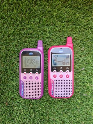 VTech Kiditalkie Walkie Talkies x2