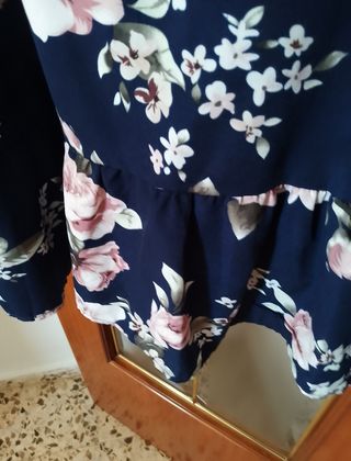 Vestido floral XXL - Tirantes ajustables