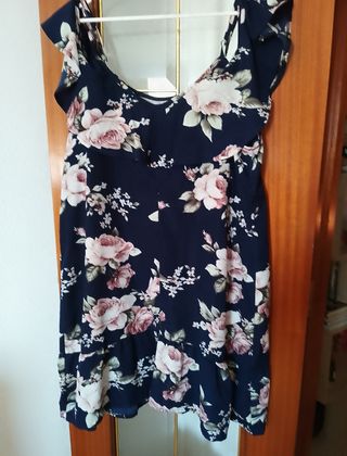 Vestido floral XXL - Tirantes ajustables