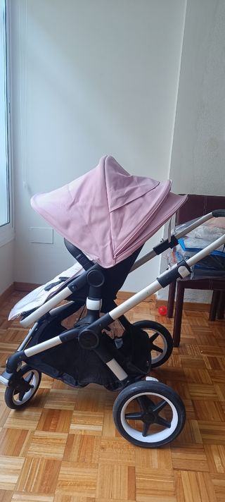 Bugaboo Fox 2 Rosa - Capota y Colchoneta