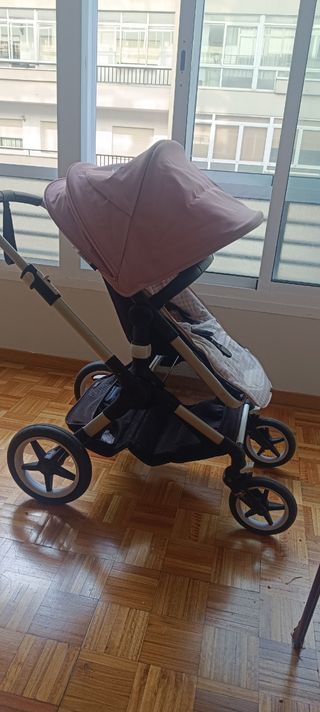 Bugaboo Fox 2 Rosa - Capota y Colchoneta