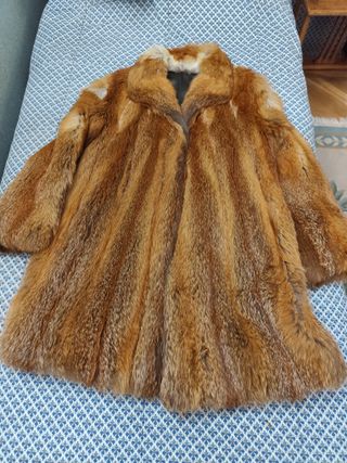 Chaquetón piel zorro rojo Australiano