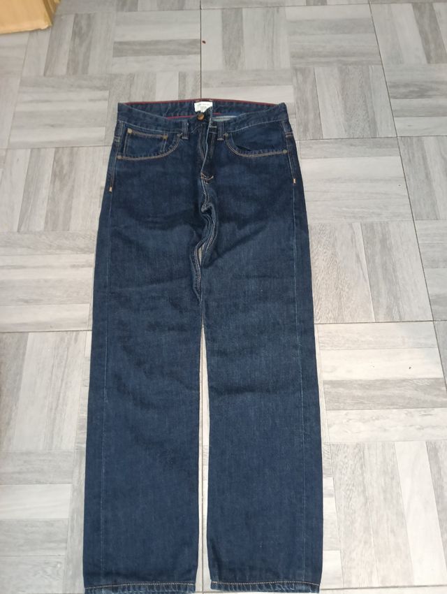 Vaqueros cortfelt azules sin usar