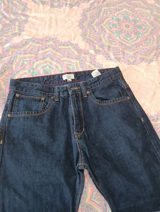 Vaqueros cortfelt azules sin usar