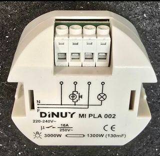 Temporizador Dinuy MI PLA 002