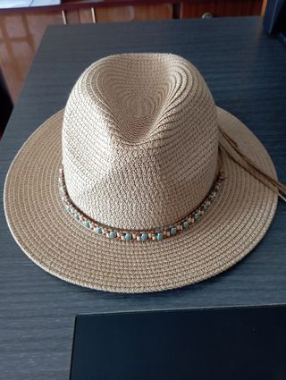 SOMBRERO DE PAJA COWBOY MUJER!!