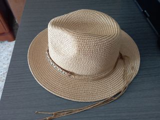 SOMBRERO DE PAJA COWBOY MUJER!!