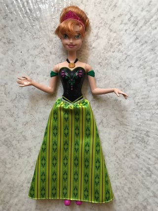 Muñeca Ana Frozen - Vestido Verde
