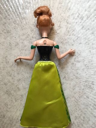 Muñeca Ana Frozen - Vestido Verde