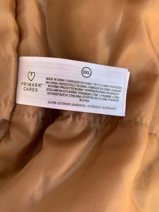 Chaquetón Hombre - Beige y Verde