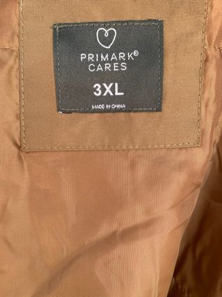 Chaquetón Hombre - Beige y Verde