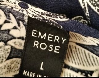 Vestido Emery L/XL - Azul marino/Beige