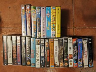 27 VHS: infantiles y más