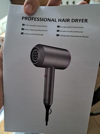 Asciugacapelli professionale grigio