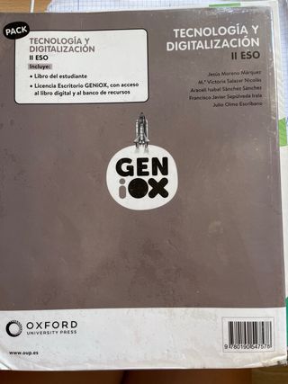 Tecnología y Digitalización II ESO. Libro del e...