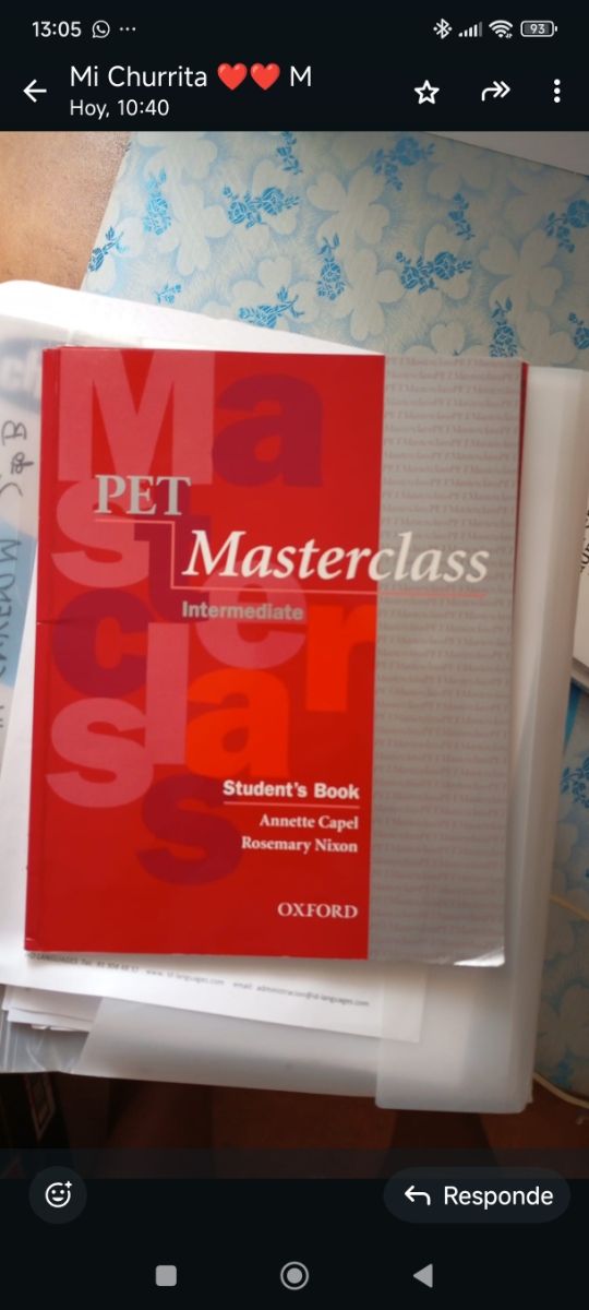 PET Masterclass