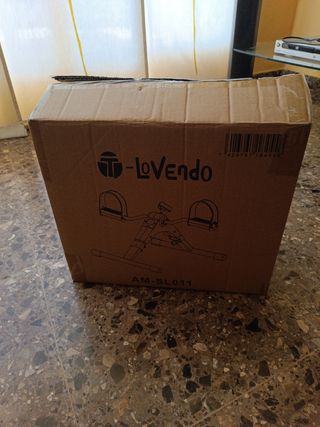 Bicicleta estática plegable