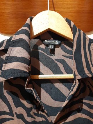 Vestido camisero Massimo Dutti