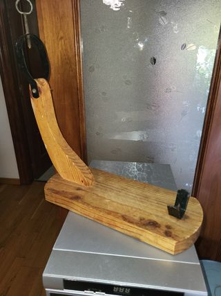 Jamonero madera y metal