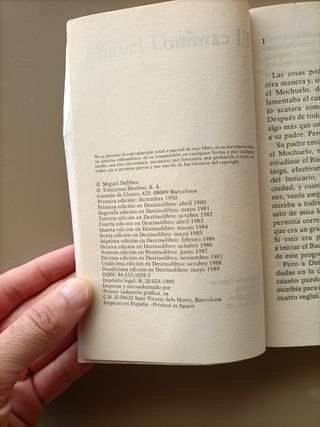 El camino - Miguel Delibes 