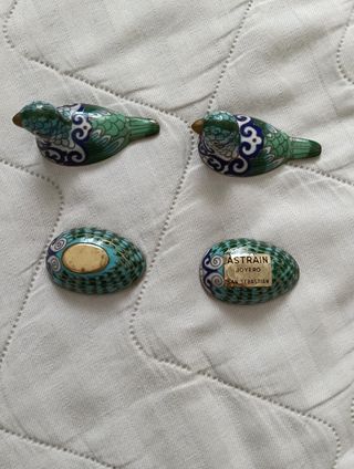 Cajitas vintage pintadas a mano