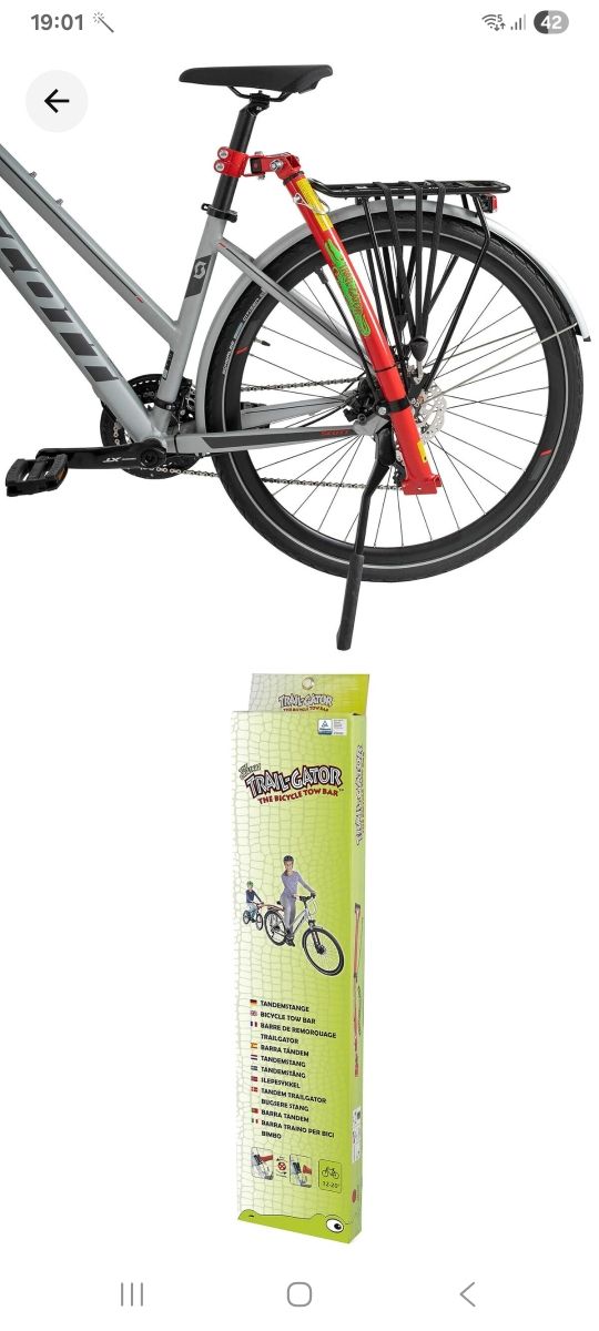 Tandem para bicicletas