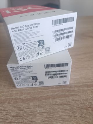 Xiaomi Redmi 13C - 2uds. Blanco glaciar.