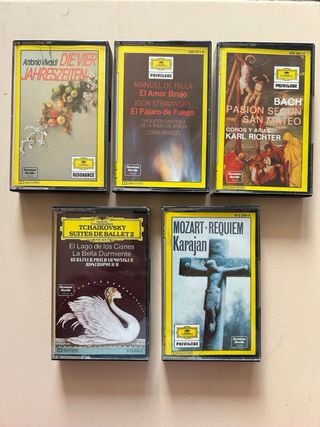 Colección Super-Prestige Música Clásica 25 Cintas