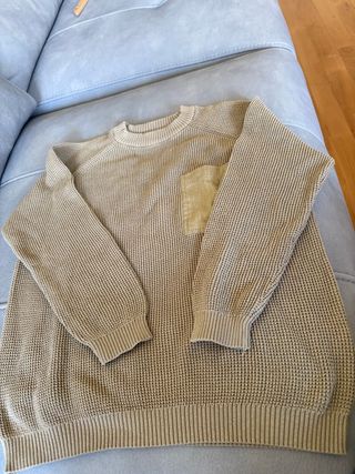 Jersey niño beige - Talla 9
