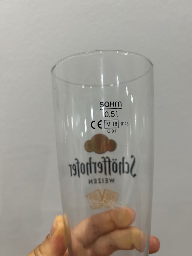 6 Vasos Cerveza Schöfferhofer Weizen Alemana