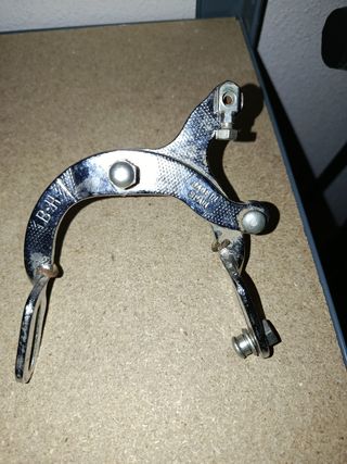 Puentes de freno vintage, bicicleta antigua