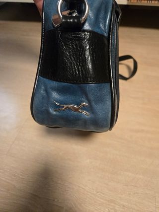 Bolso Bimba y Lola piel azul-negro