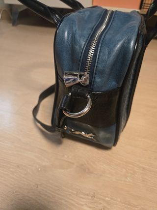 Bolso Bimba y Lola piel azul-negro